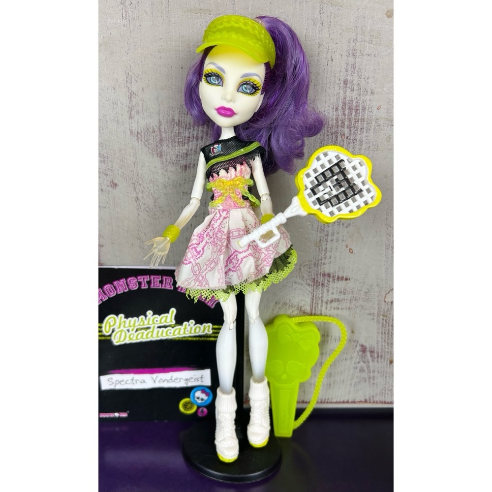 ON HOLD DNB Monster High Spectra Physical Deaducation Ghoul Sports Doll
